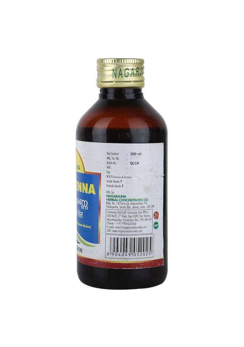 Nagarjuna Murivenna -200 ml with Free Pachak Methi - Indya