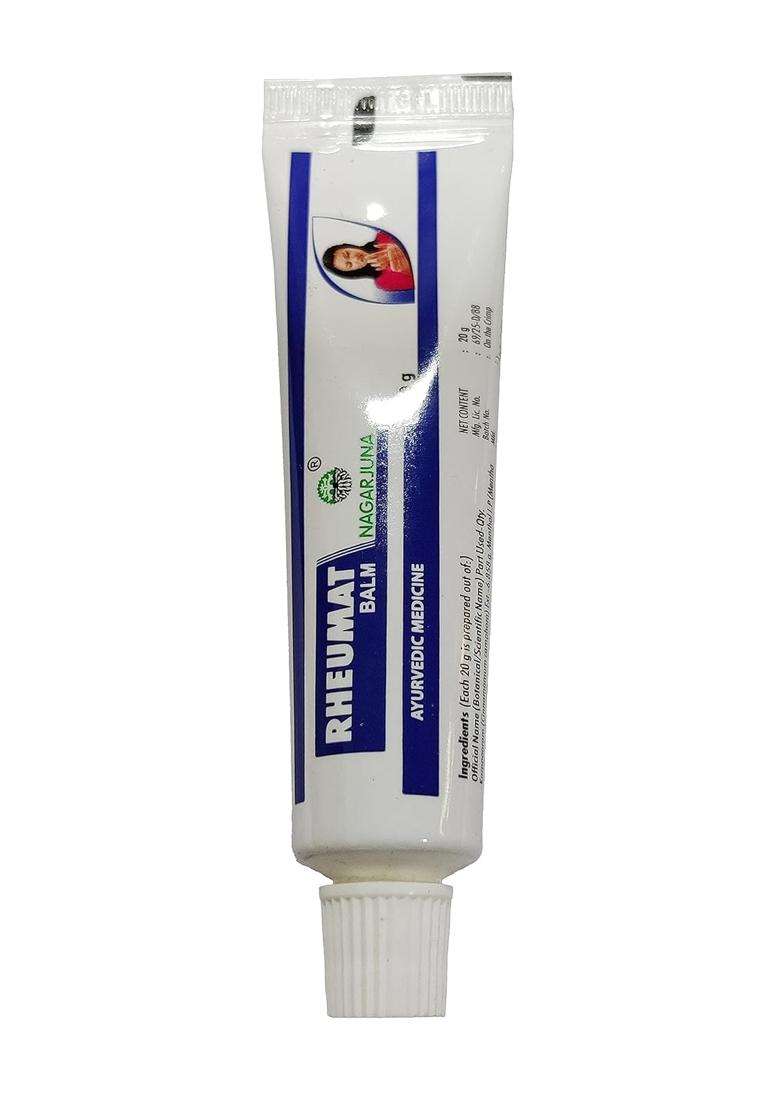 Nagarjuna Herbal Concentrates LTD Rheumat Balm 20 g (Pack of 4) | Natural Herbal Care - Indya
