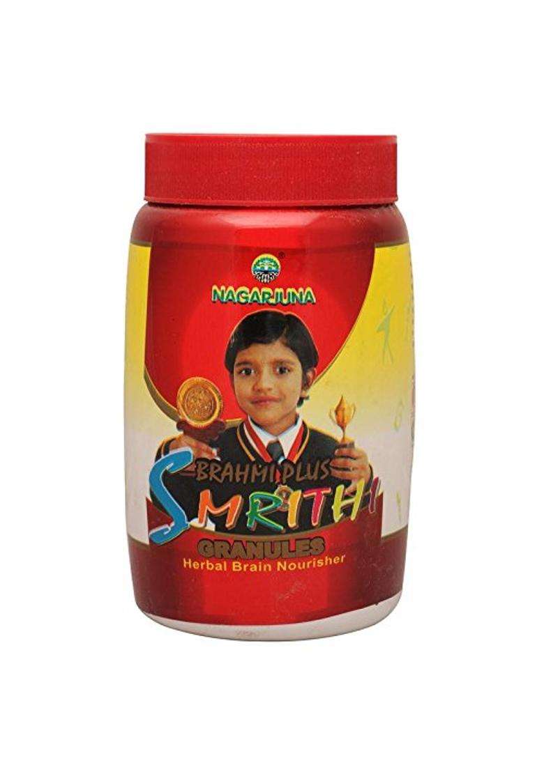 Nagarjuna Brahmi Plus Smrithi Granules Herbal Brain Nourisher | Natural Herbal Care - Indya
