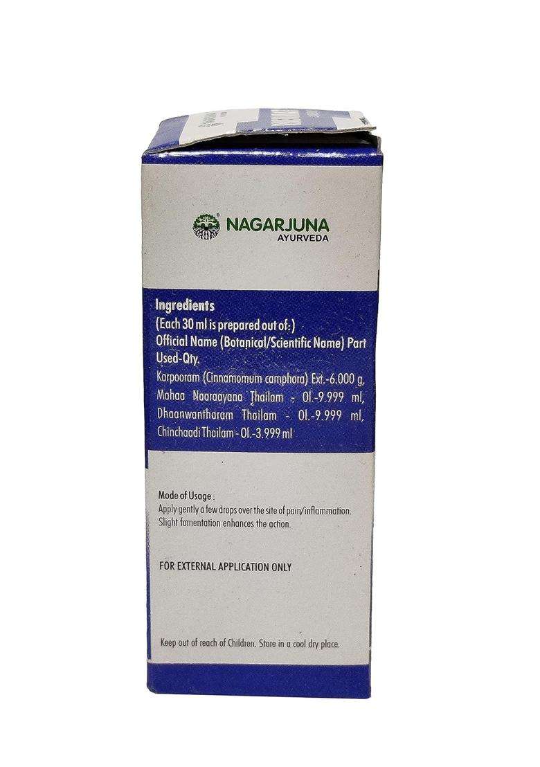 Nagarjuna Kerala Rheumat Liniment 30 ml (Pack of 4) - Indya