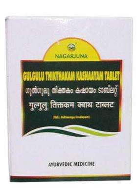 Nagarjuna Gulgulu Thikthakam Kashayam 100 Tablet | Authentic Ayurvedic Formula