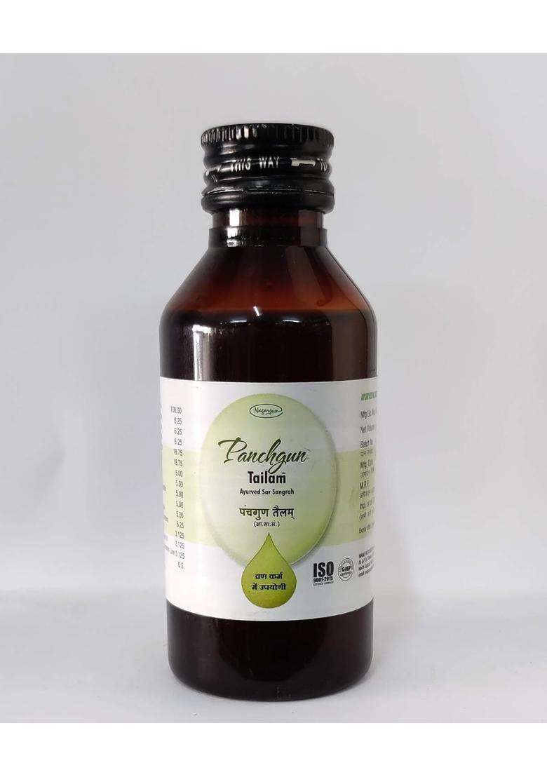 Nagarjuna Nagarjun Panchgun Tailam (each of 100 ml) (Pack of 2) | Authentic Ayurvedic Formula - Indya