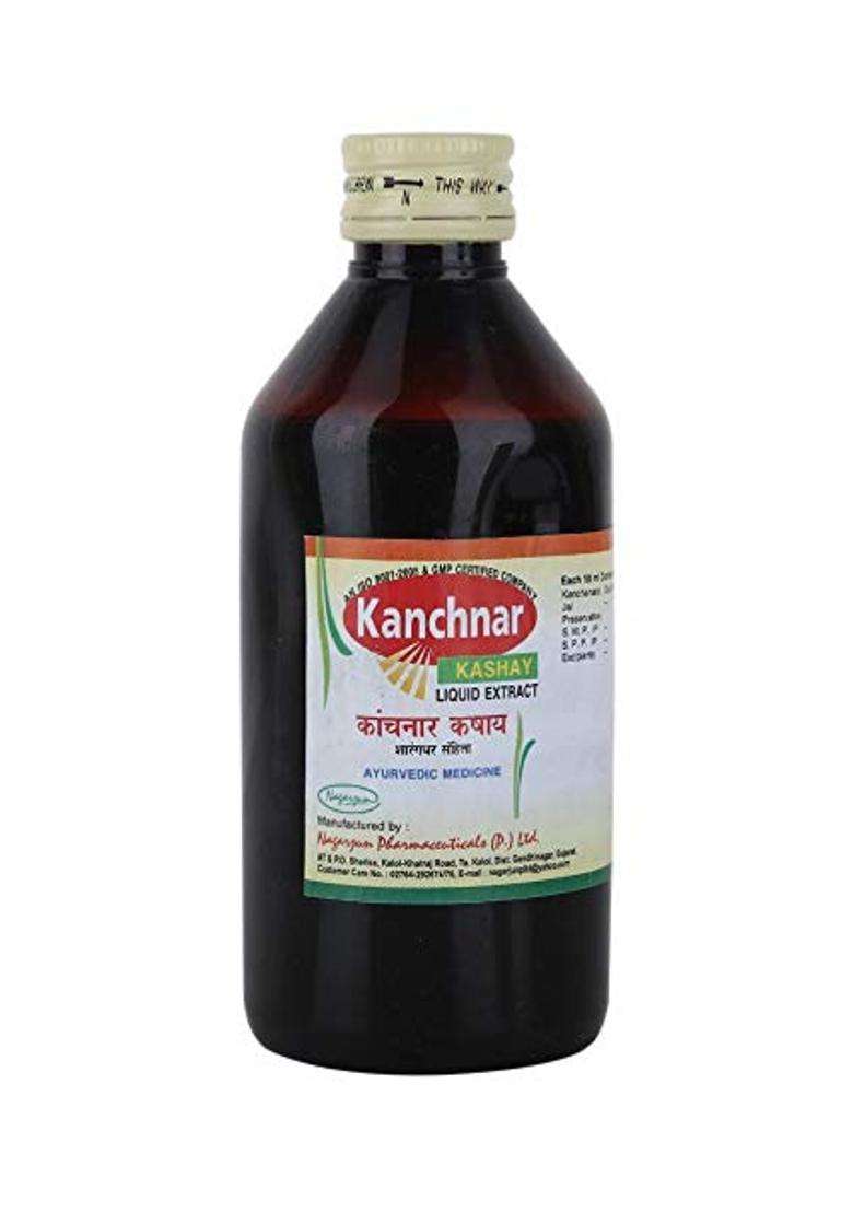 Nagarjuna Nagarjun Kanchnar Kashay (200 ml) (Pack of 2) | Authentic Ayurvedic Formula - Indya