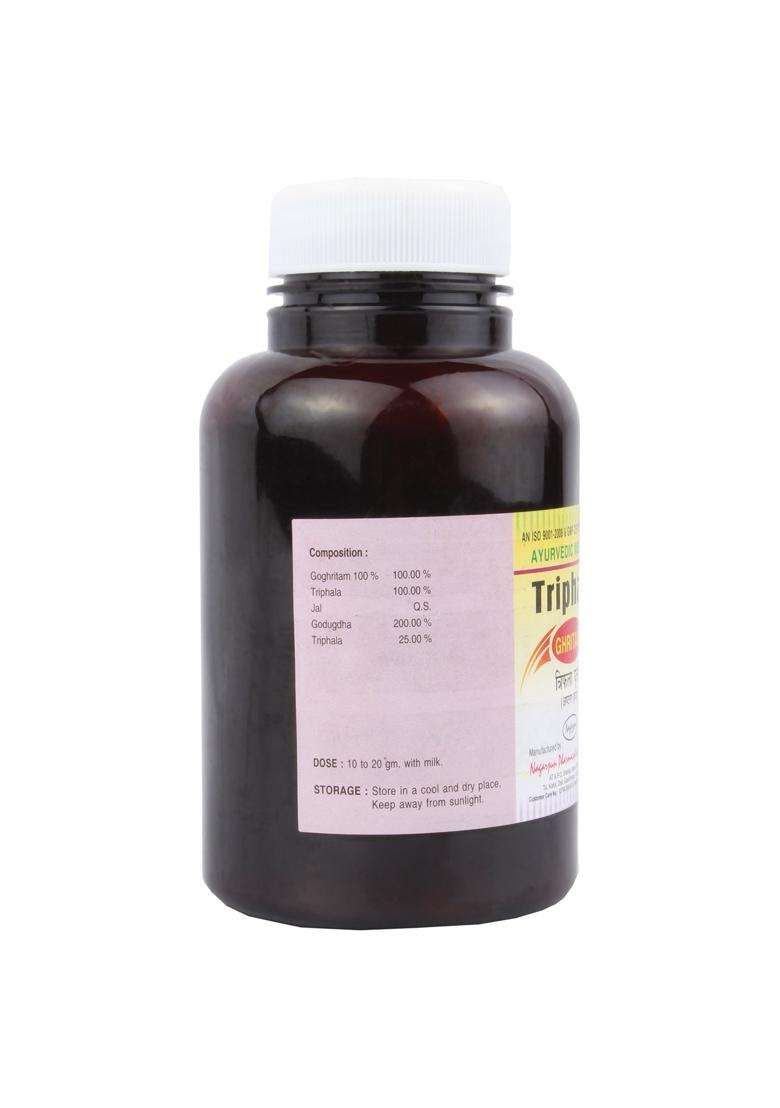 Nagarjuna Nagarjun Triphal Ghritam 200 g | Authentic Ayurvedic Formula - Indya