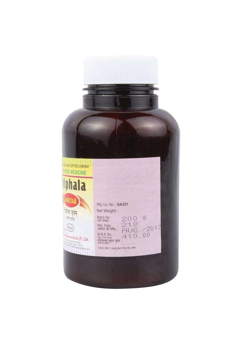 Nagarjuna Nagarjun Triphal Ghritam 200 g | Authentic Ayurvedic Formula - Indya