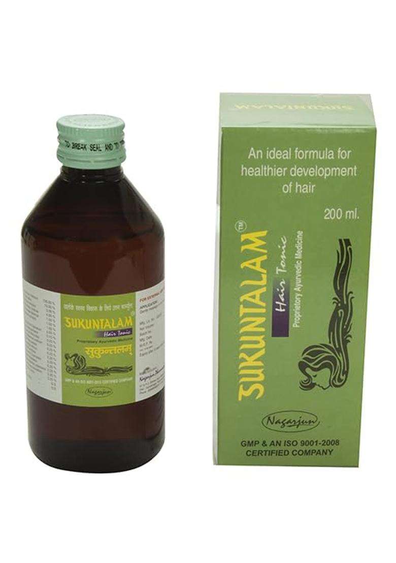 Nagarjuna Nagarjun Sukuntalam Hair Tonic Oil (500 ml) - Indya