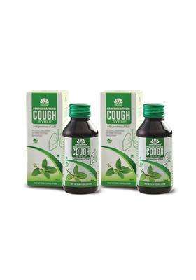Pankajakasthuri Cough Syrup with Tulsi for Cough and Cold 100 ml (Pack of 2)