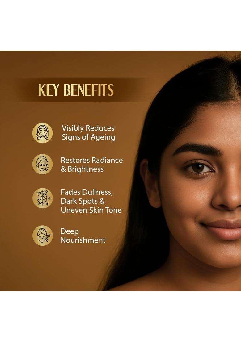 Pankajakasthuri Kumkumadi Thailam 10 ml | Authentic Traditional Formula | Anti Ageing | Radiant Skin | Brightening | Glowing, Ayurvedic face oil - Indya