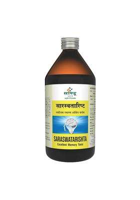 Sandu Pharmaceuticals Ltd Saraswatarishta (450Mls) | Authentic Traditional Formula | al Ayurvedic Nervine Tonic
