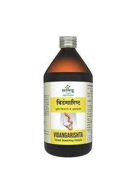 Sandu Pharmaceuticals Ltd Vidangarishta 450 ml | Authentic Ayurvedic Formula