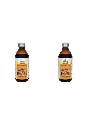 Sandu Pharmaceuticals Ltd Maharasnadi Kadha 200 ml (Pack of 2) | Authentic Traditional Formula | Ayurvedic Muscle Tonic (200 ml)