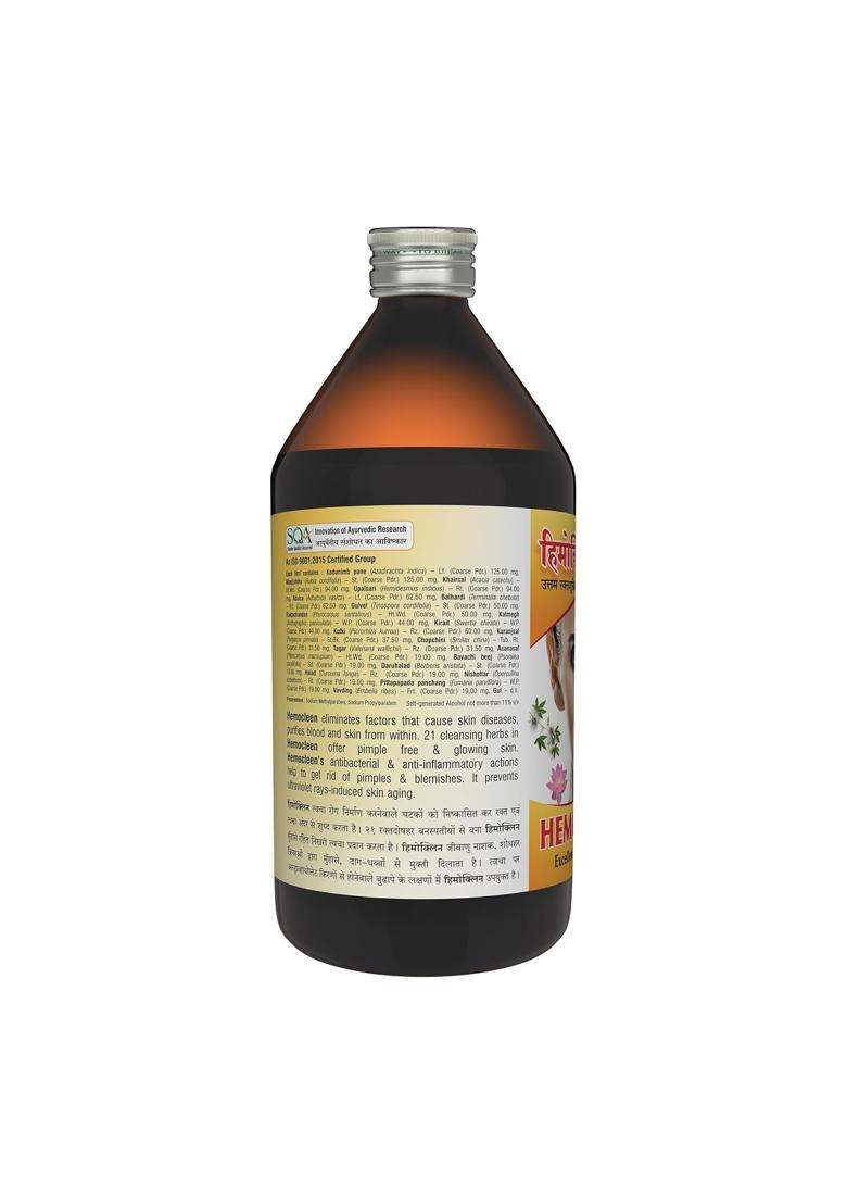 Sandu Hemocleen 450 ml | For Excellent Blood Purifier (450 ml Liquid) - Indya