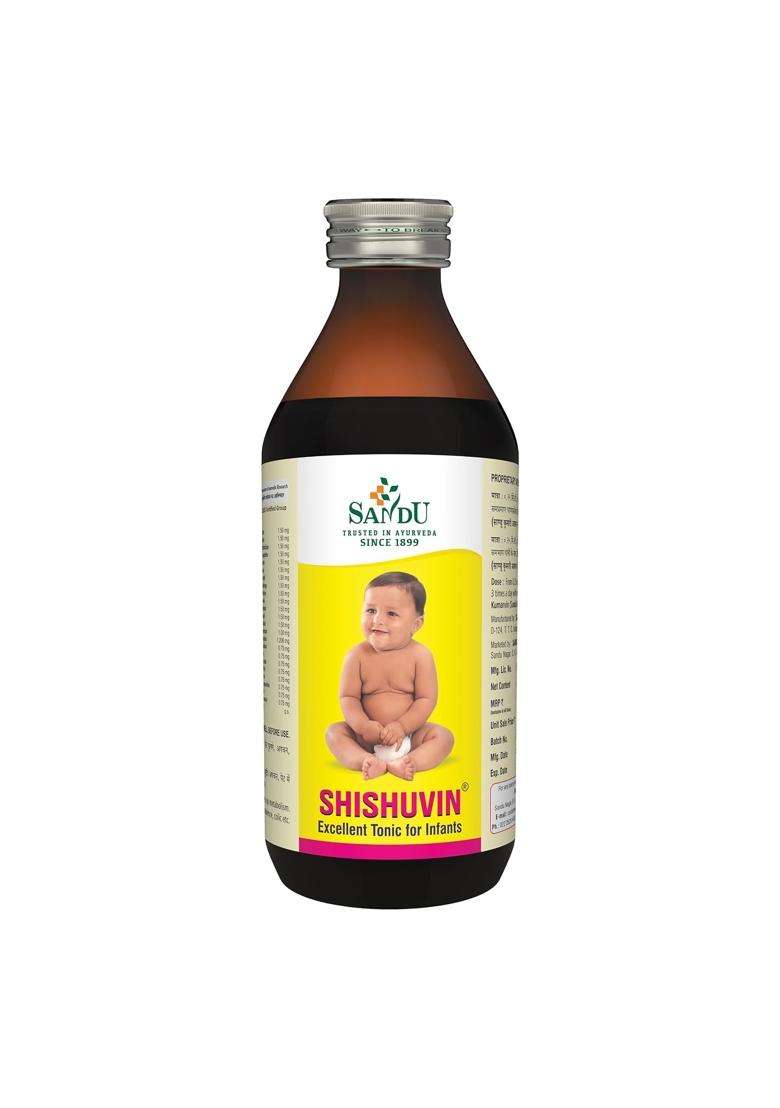 Sandu Shishuvin 200 ml | (Balkadu) For Overall Child Development | Nector of Life for Babies (200 ml) Syrup - Indya