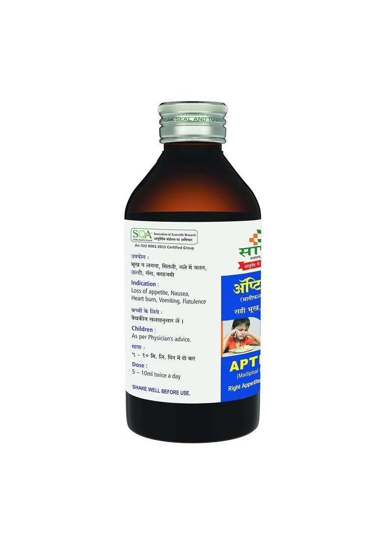 Sandu Aptilift 200 ml | Authentic Traditional Formula | Best Ayurvedic Appetizer & Digestive Tonic - Indya