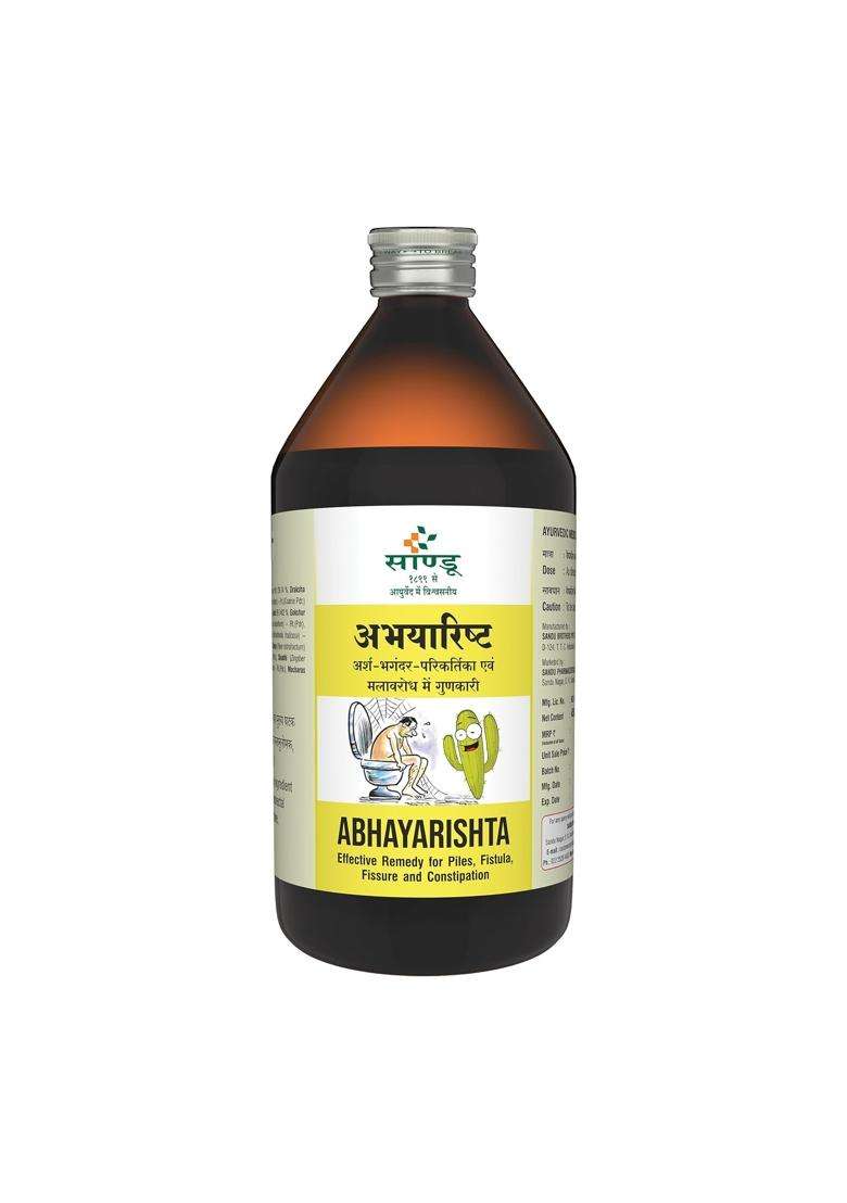 Sandu Abhayarishta 450 ml) | Authentic Ayurvedic Formula - Indya