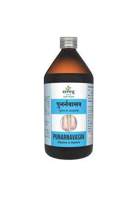 Sandu Punarnavasav 450 ml | Authentic Traditional Formula | Ayurvedic Tonic for Liver, Kidney & Urinary Disorders (450 ml)