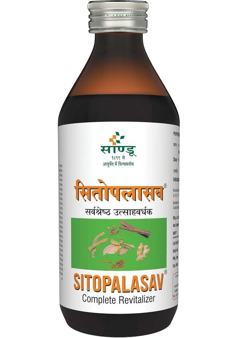 Sandu Sitopalasav (200 ml) | Authentic Ayurvedic Formula | Be Energetic - Indya