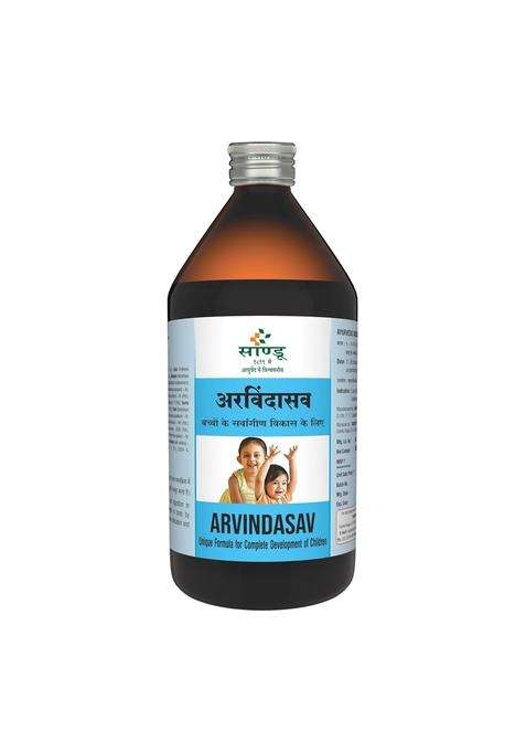 Sandu Arvindasav 450 ml | Authentic Ayurvedic Formula | Classical Paediatric Tonic