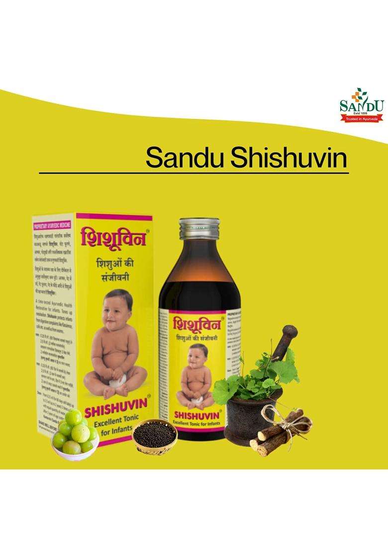 Sandu Shishuvin (100 ml), Liquid | (Balkadu) For Overall Child Development | Nector Of Life For Babies - Indya