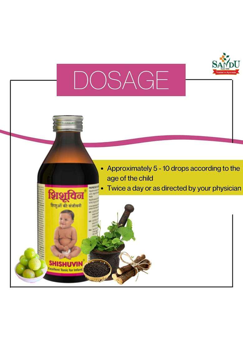 Sandu Shishuvin (100 ml), Liquid | (Balkadu) For Overall Child Development | Nector Of Life For Babies - Indya