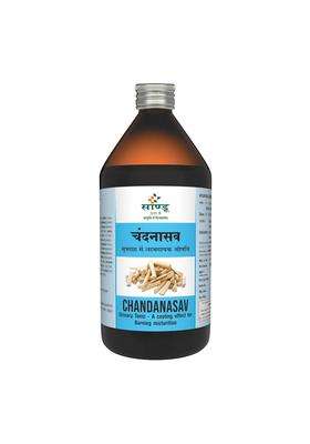 Sandu Chandanasav 450 ml | Authentic Traditional Formula | Ayurvedic Medicine for Urinary Problems