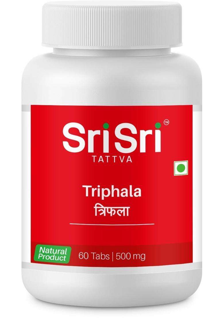 Sri Sri Tattva Triphala 500Mg Tablet | 60Count - Indya