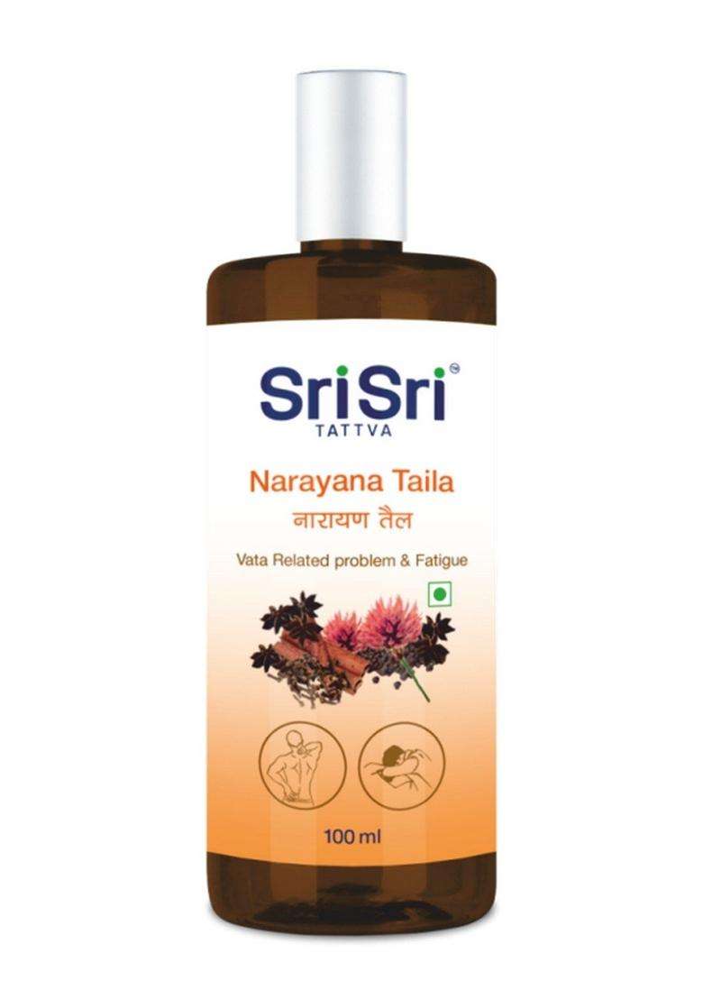 Sri Sri Tattva Narayana Taila -100 ml | Authentic Traditional Formula - Indya