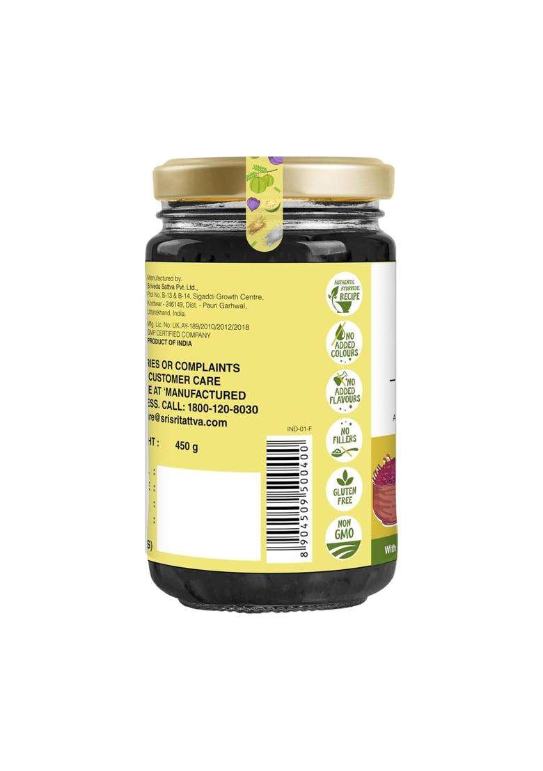 Sri Sri Tattva Swarna Kesariprash 450 g | Authentic Traditional Formula | Ayurvedic Immunity & Vitality Booster Jam | For All Ages - Indya