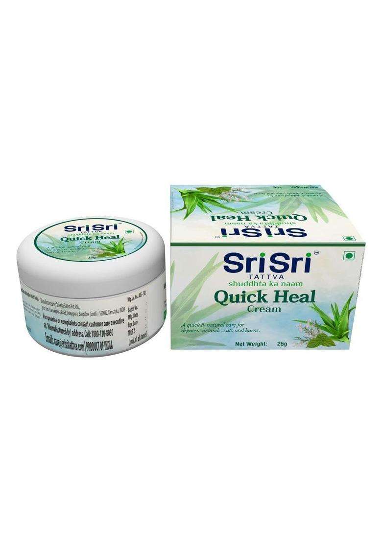 Sri Sri Tattva Quick Heal Cream, 25g (Pack of 3) - Indya