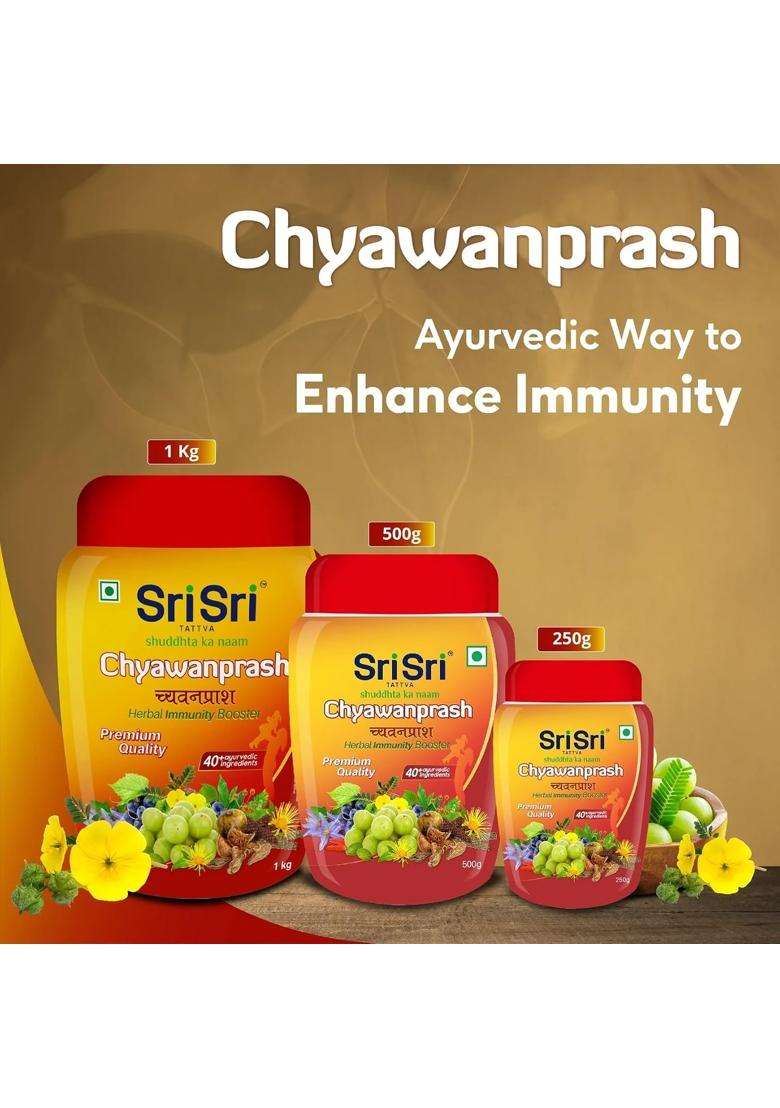Sri Sri Tattva Chyawanprash 250 g | Authentic Traditional Formula - Indya