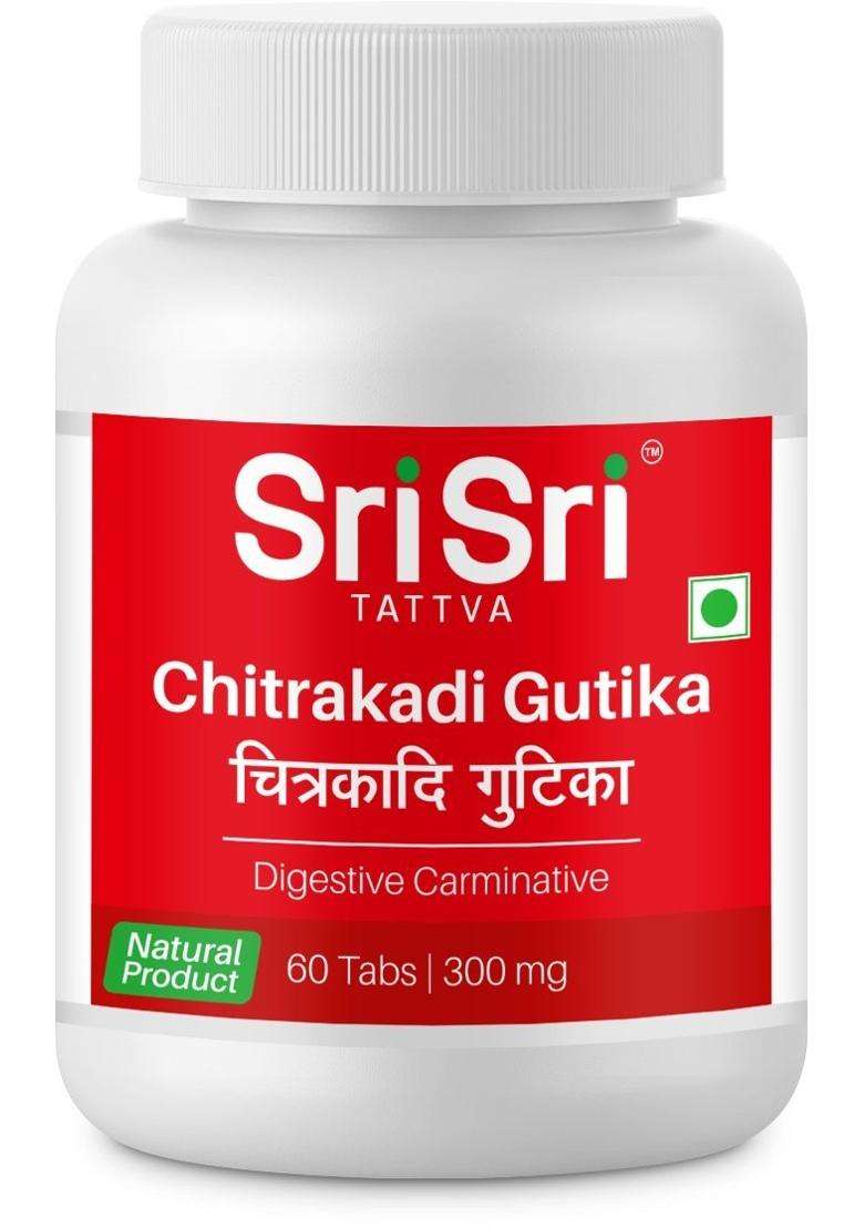 Sri Sri Tattva Chitrakadi Gutika Tablet 250mg, 60Tab - Indya