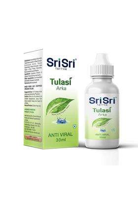 Sri Sri Tattva Tulasi Arka Drops 30 ml | Authentic Traditional Formula | Immunity & Respiratory Wellness | Tulsi Extract Herbal Supplement