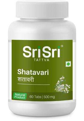 Sri Sri Tattva Shatavari, 60Tabs (Pack of 2) | 500Mg