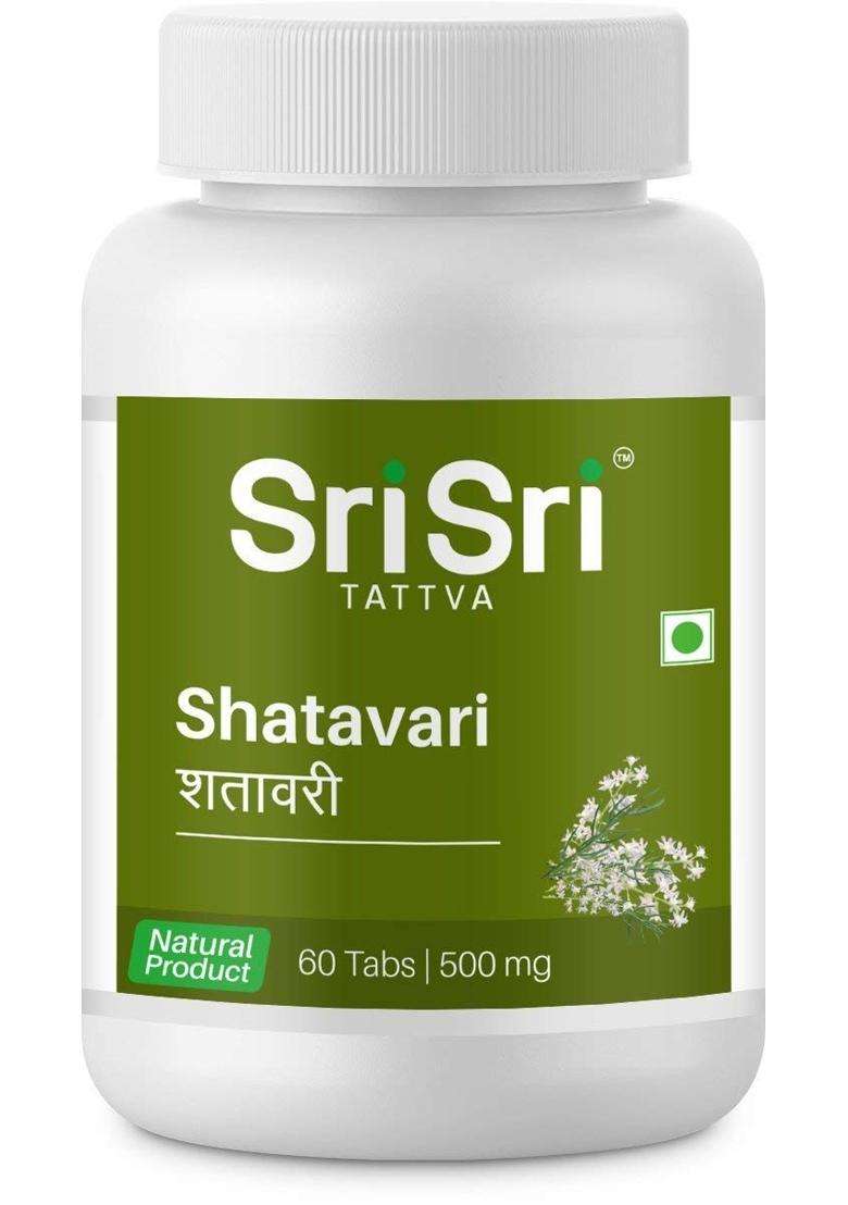 Sri Sri Tattva Shatavari, 60Tabs (Pack of 2) | 500Mg - Indya