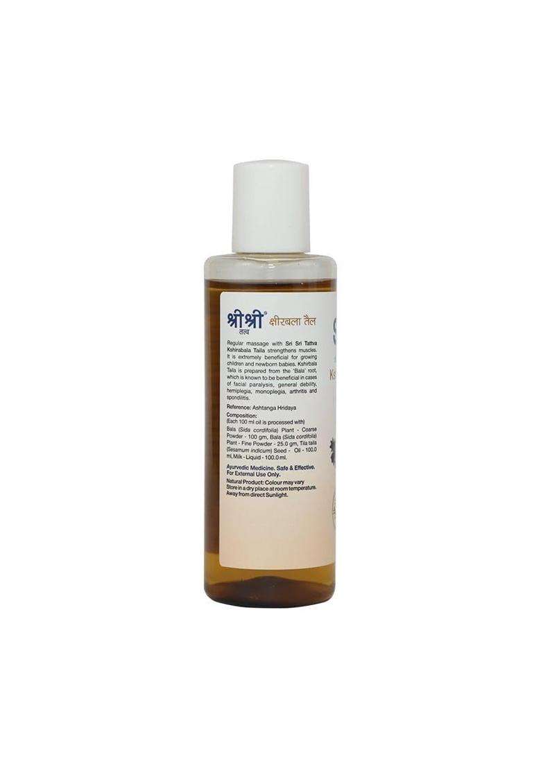 Sri Sri Tattva Kshirabala Taila, 100 ml (Pack of 2) | Authentic Ayurvedic Formula - Indya