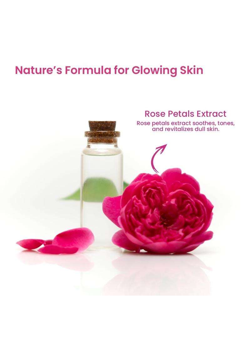 Sri Sri Tattva Rose Face Wash All Skin Types 60 ml (Pack of 2) | For Toned, Radiant, Glowing Skin - Indya