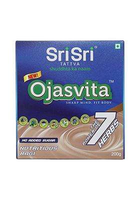 Sri Sri Tattva Ojasvita Ragi Box Refill 200 g | Drink Mix for Sharp Mind & Healthy Body