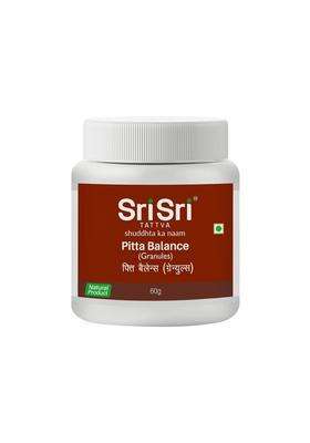 Sri Sri Tattva Pitta Balance Granules 60 g | Natural Herbal Care | Pitta Dosha Balance & Digestive Wellness
