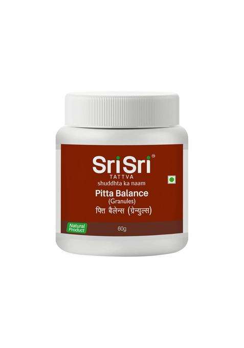 Sri Sri Tattva Pitta Balance Granules 60 g | Natural Herbal Care | Pitta Dosha Balance & Digestive Wellness