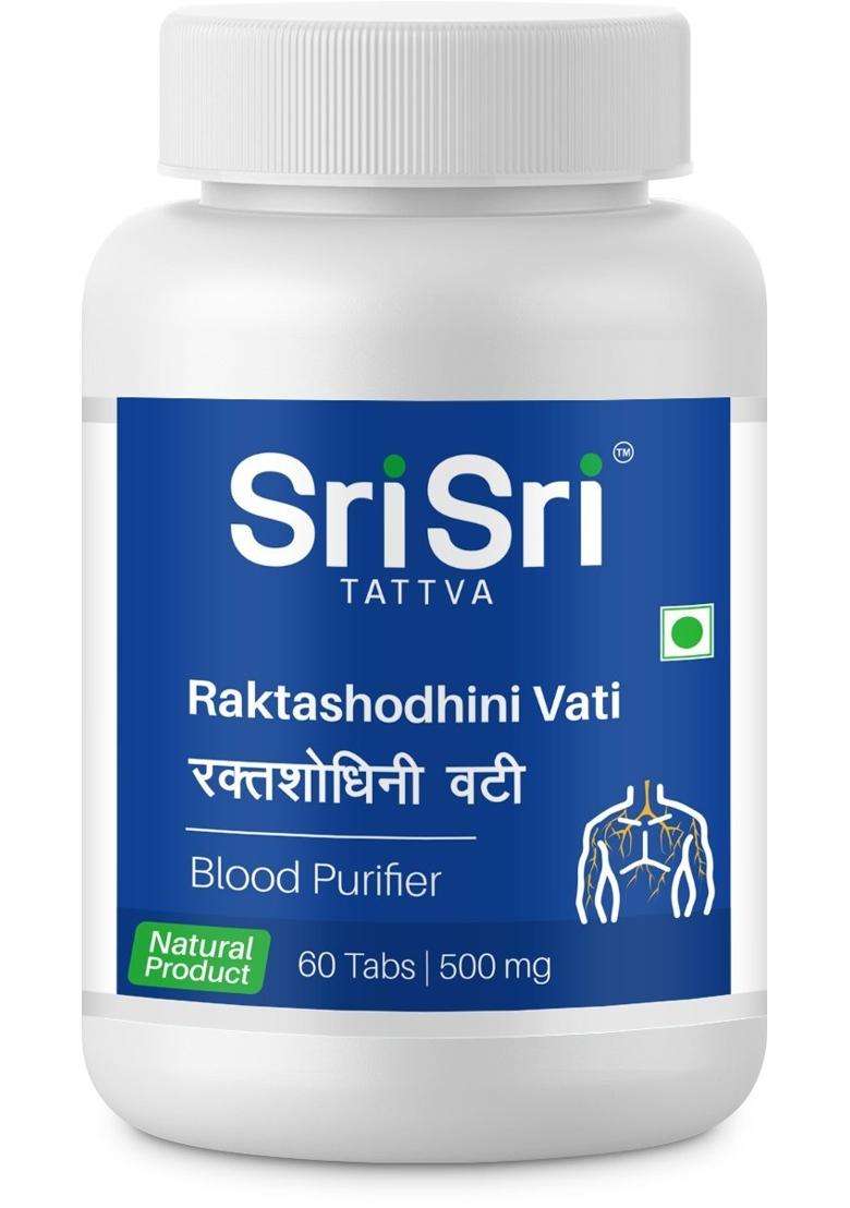 Sri Sri Tattva Raktashodhini Arishta Syrup 200 ml (Pack of 2) | Authentic Ayurvedic Formula | Blood Purification & Skin Wellness - Indya