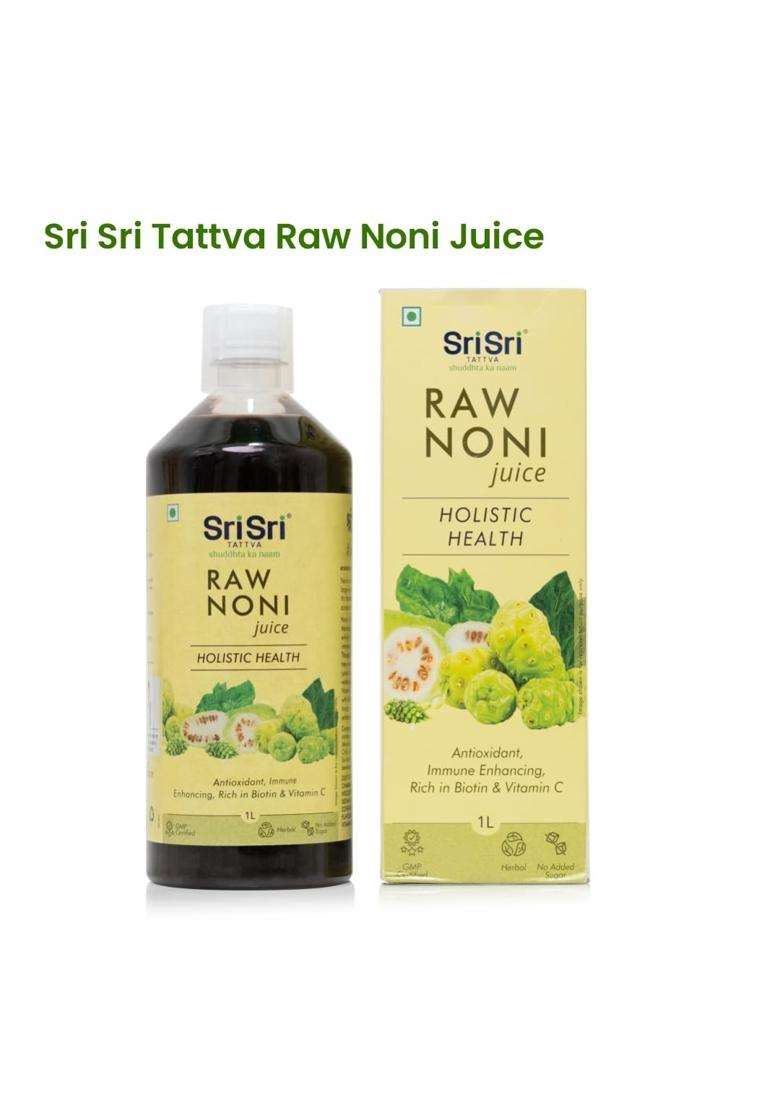 Sri Sri Tattva Raw Noni Juice-Holistic Health,1L - Indya