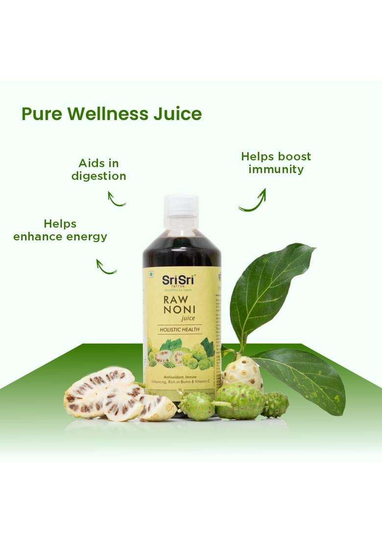 Sri Sri Tattva Raw Noni Juice-Holistic Health,1L - Indya