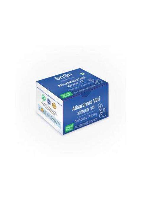 Sri Sri Tattva Atisarahara Vati, 300mg (Pack of 3) | Authentic Ayurvedic Formula