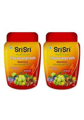 Sri Sri Tattva Chyawanprash 1kg (Pack of 2) | Authentic Traditional Formula