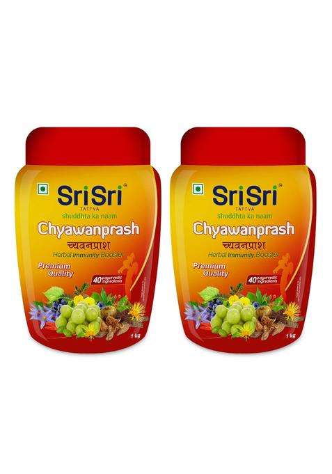 Sri Sri Tattva Chyawanprash 1kg (Pack of 2) | Authentic Traditional Formula