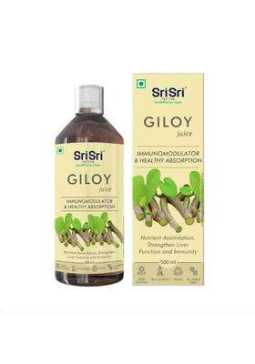 Sri Sri Tattva Giloy Juice, Herbal Wellness Drink with Giloy, 500 ml | Natural Herbal Care