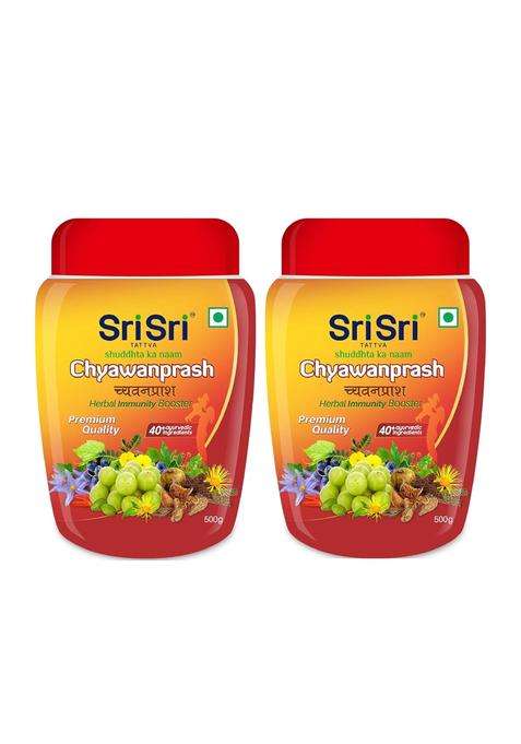 Sri Sri Tattva Chyawanprash 500g (Pack of 2) | Authentic Traditional Formula