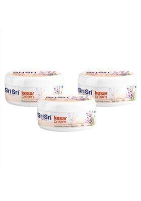 Sri Sri Tattva Kesar Cream 100g (Pack of 6) | Moisturiser, Protects & Adds Glow, Each 100g