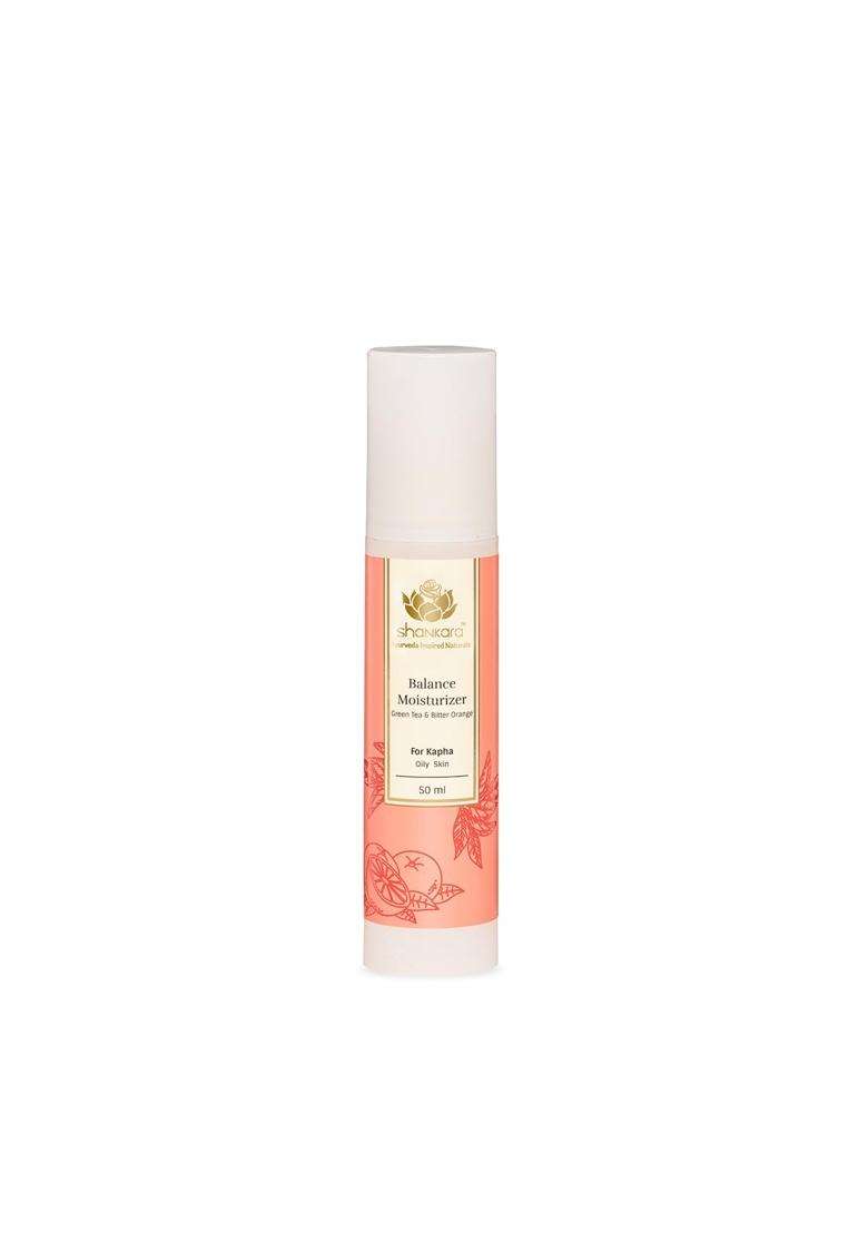 Sri Sri Tattva Shankara Balance Face Moisturizer With Green Tea & Bitter Orange For Kapha (Oily Skin) 50 ml - Indya