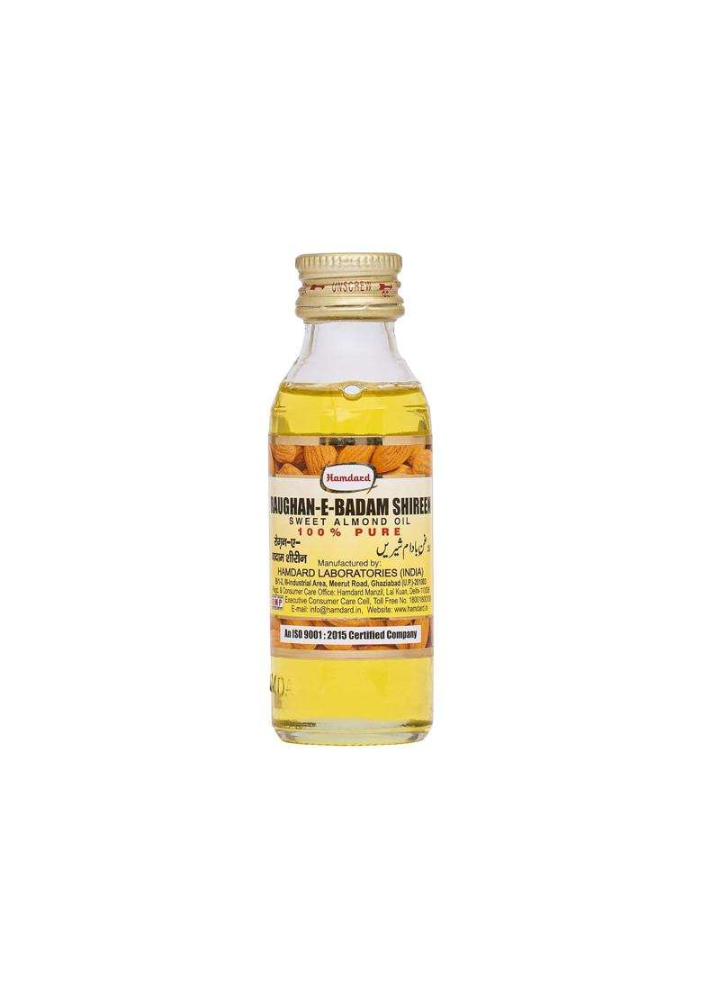 Hamdard Raughan-E-Badam Shireen Sweet Almond Oil, 50 ml - Indya